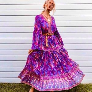 NWT Spell & The Gypsy Collective Bianca Gown Dress